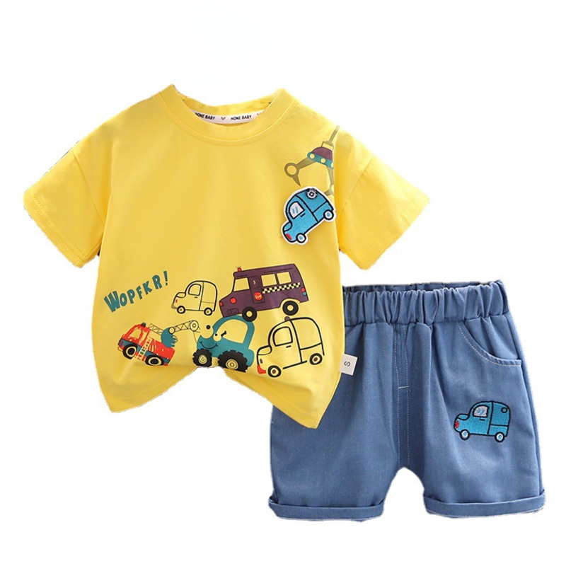 Baby Clothing For Boys - New Summer Baby Clothes Suit Children