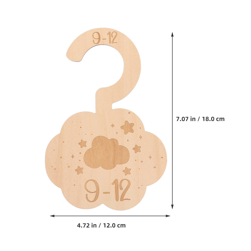 14Pcs Wooden Nursery Clothes D - Baby Clothing Wardrobe review and price