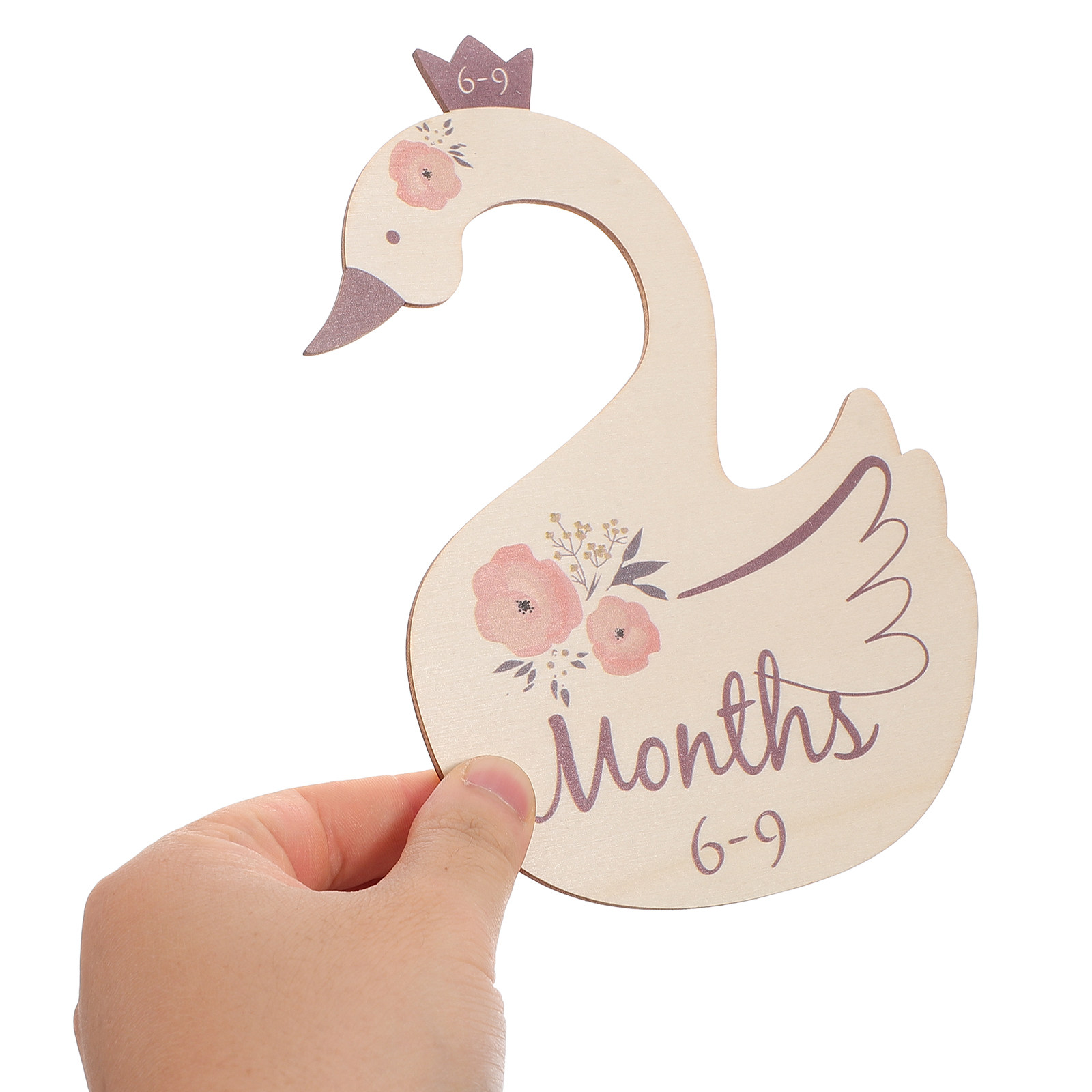 7Pcs Swan-Shaped Wooden Closet - Baby Clothing Hanger Dividers review and price