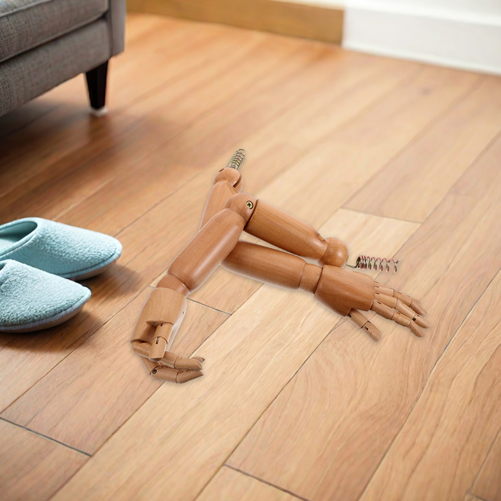 1Pair Bionic Wooden Mannequin  - Baby Clothing Display review and price