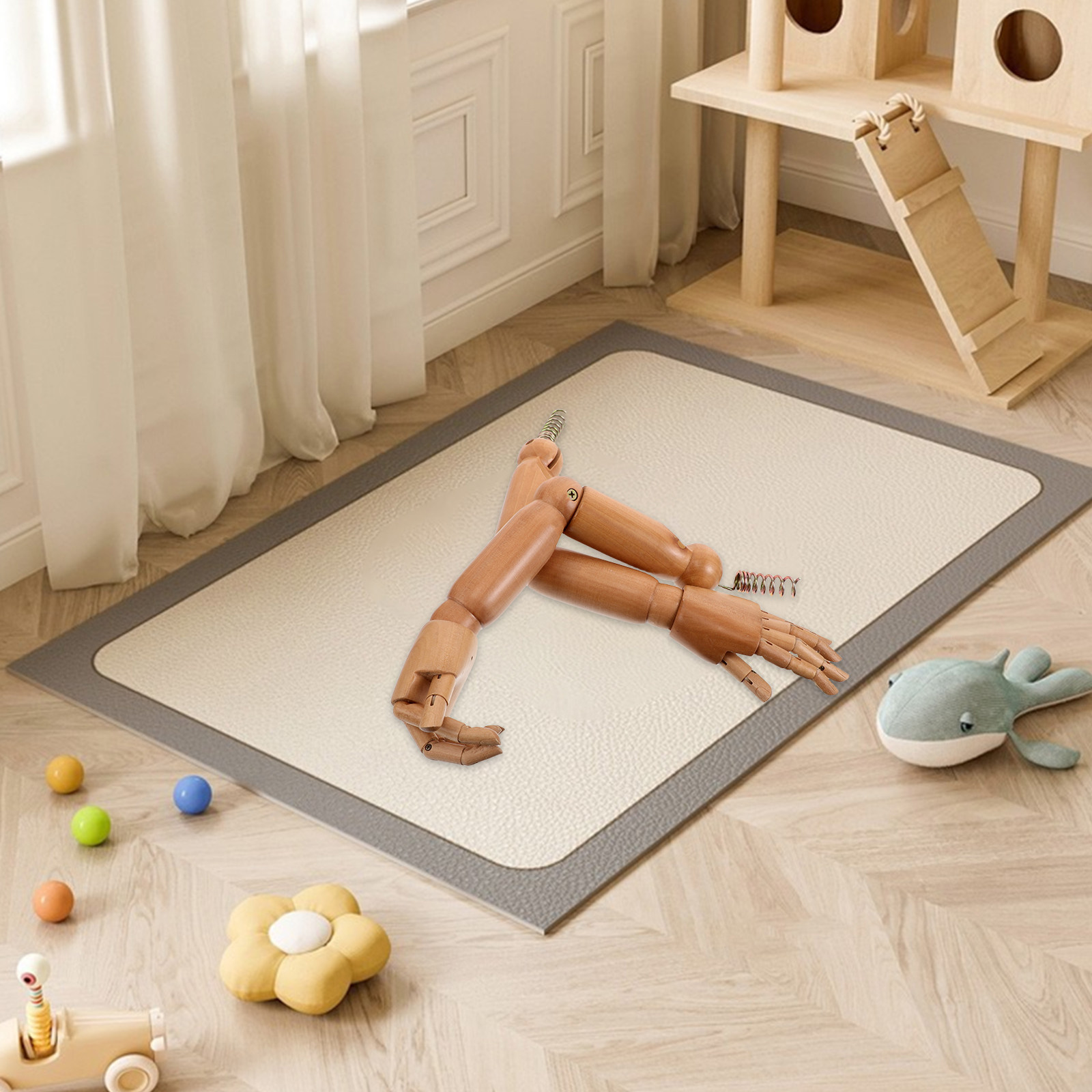1Pair Poseable Wooden Mannequi - Baby Clothing Display review and price