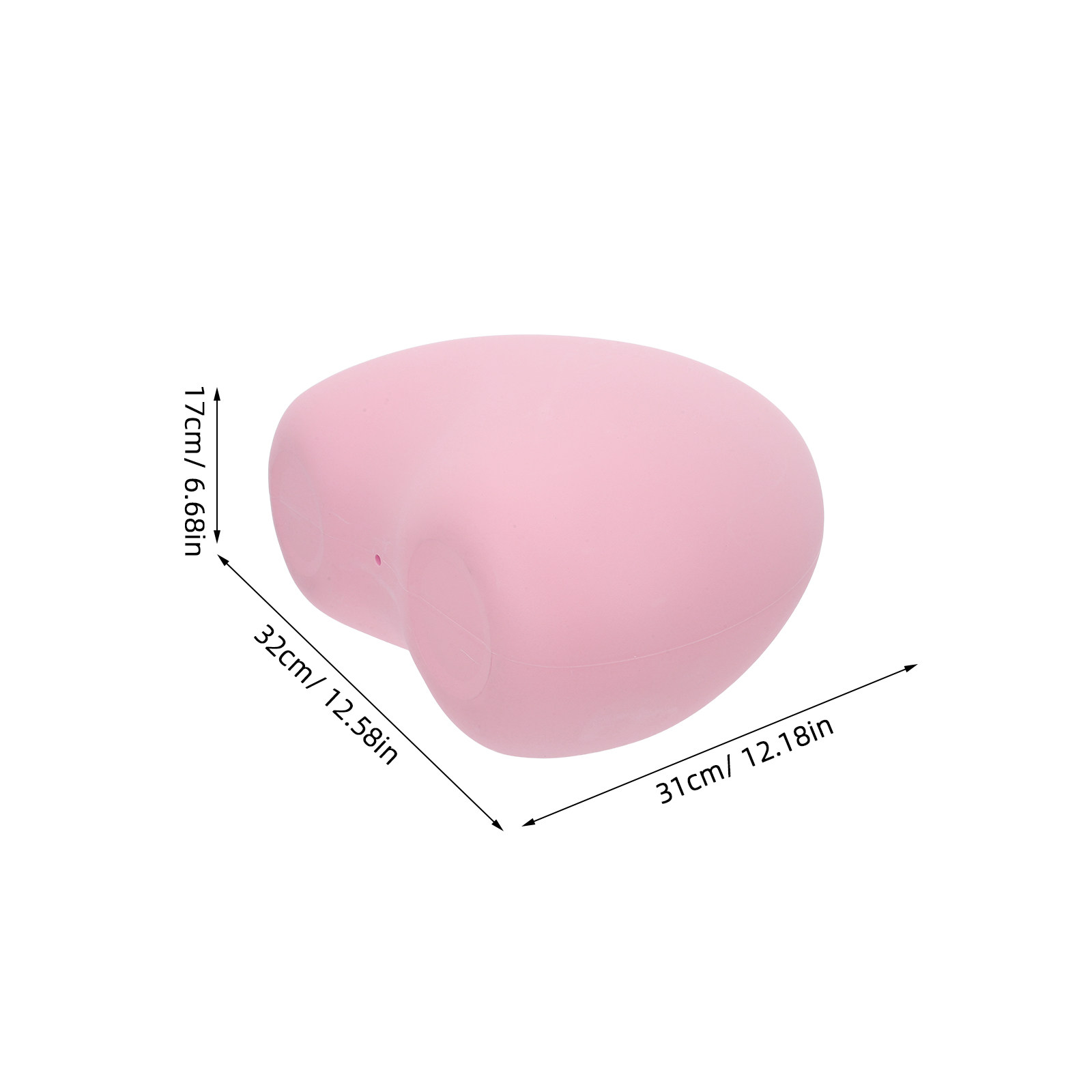 Plastic Heart Shaped Hip Manne - Baby Clothing Display review and price