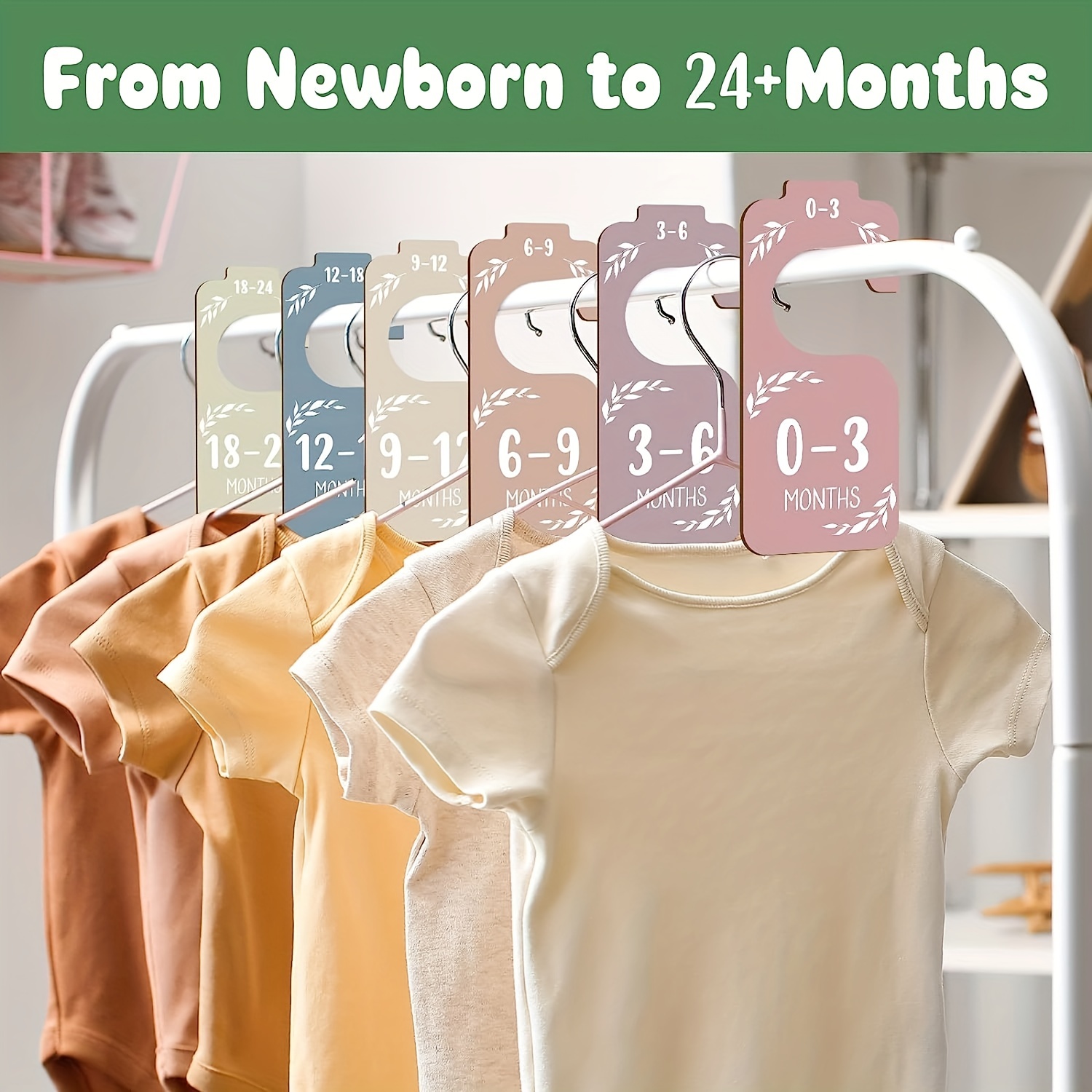 8pcs Wooden Baby Closet Divide - Baby Clothing Wardrobe review and price