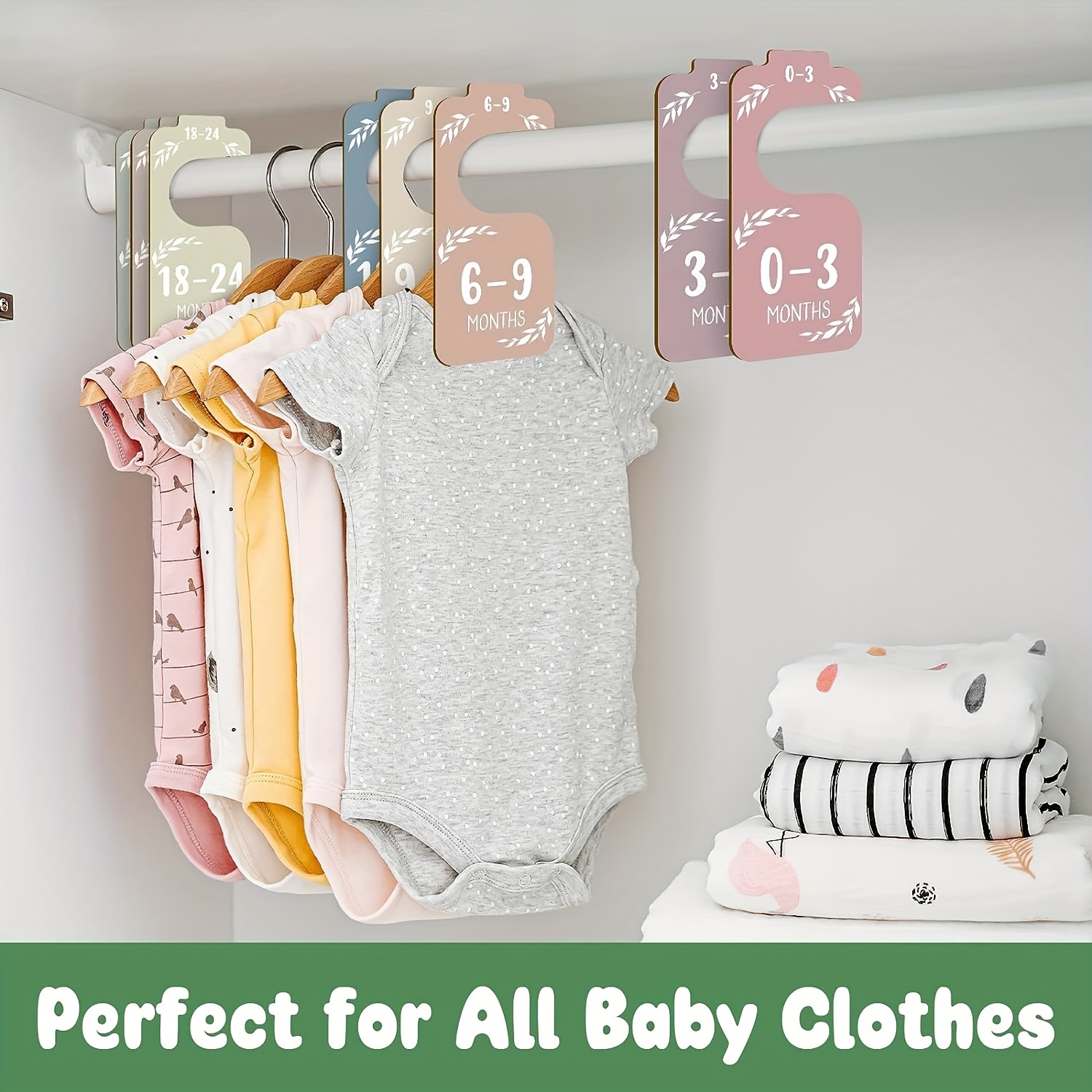 8pcs Wooden Baby Closet Divide - Baby Clothing Wardrobe review and price