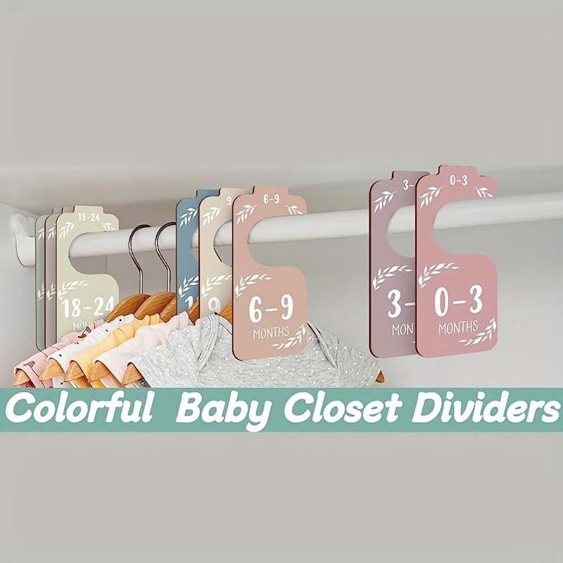 8pcs Wooden Baby Closet Divide - Baby Clothing Wardrobe review and price