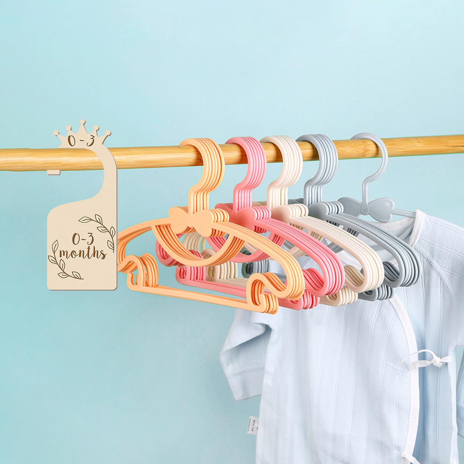 Baby Closet Dividers Wooden Wa - Baby Clothing Hanger Dividers review and price