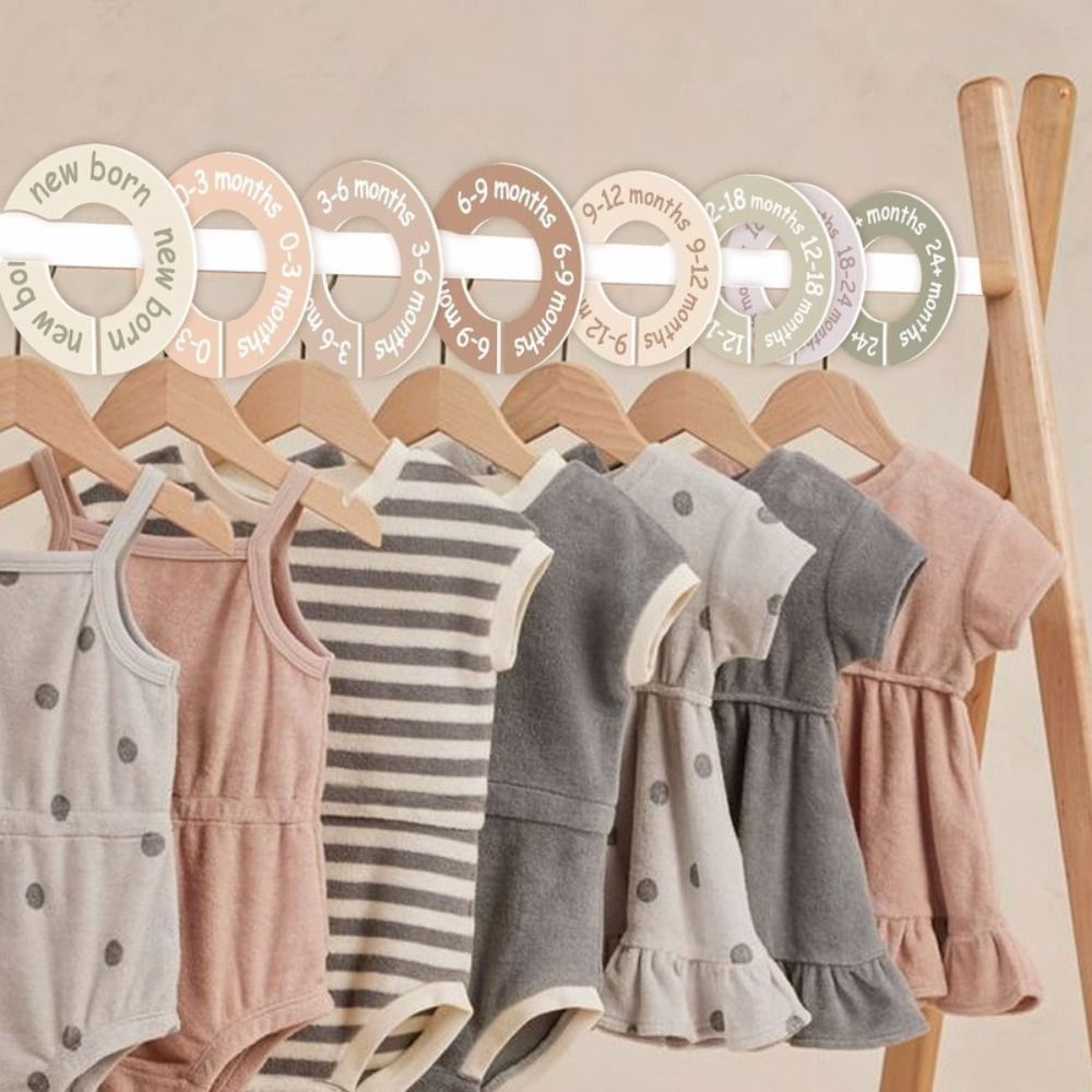 68/9Pcs Organizing Hangers Bab - Baby Clothing Hanger Dividers review and price