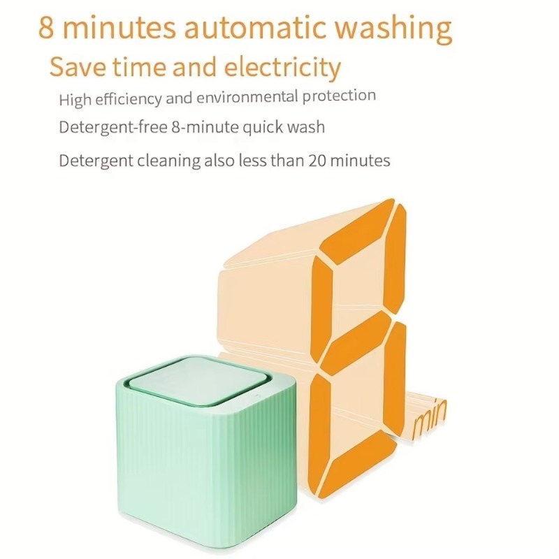 Automatic Mini Washing Machine - Baby Clothing Washing Machine review and price