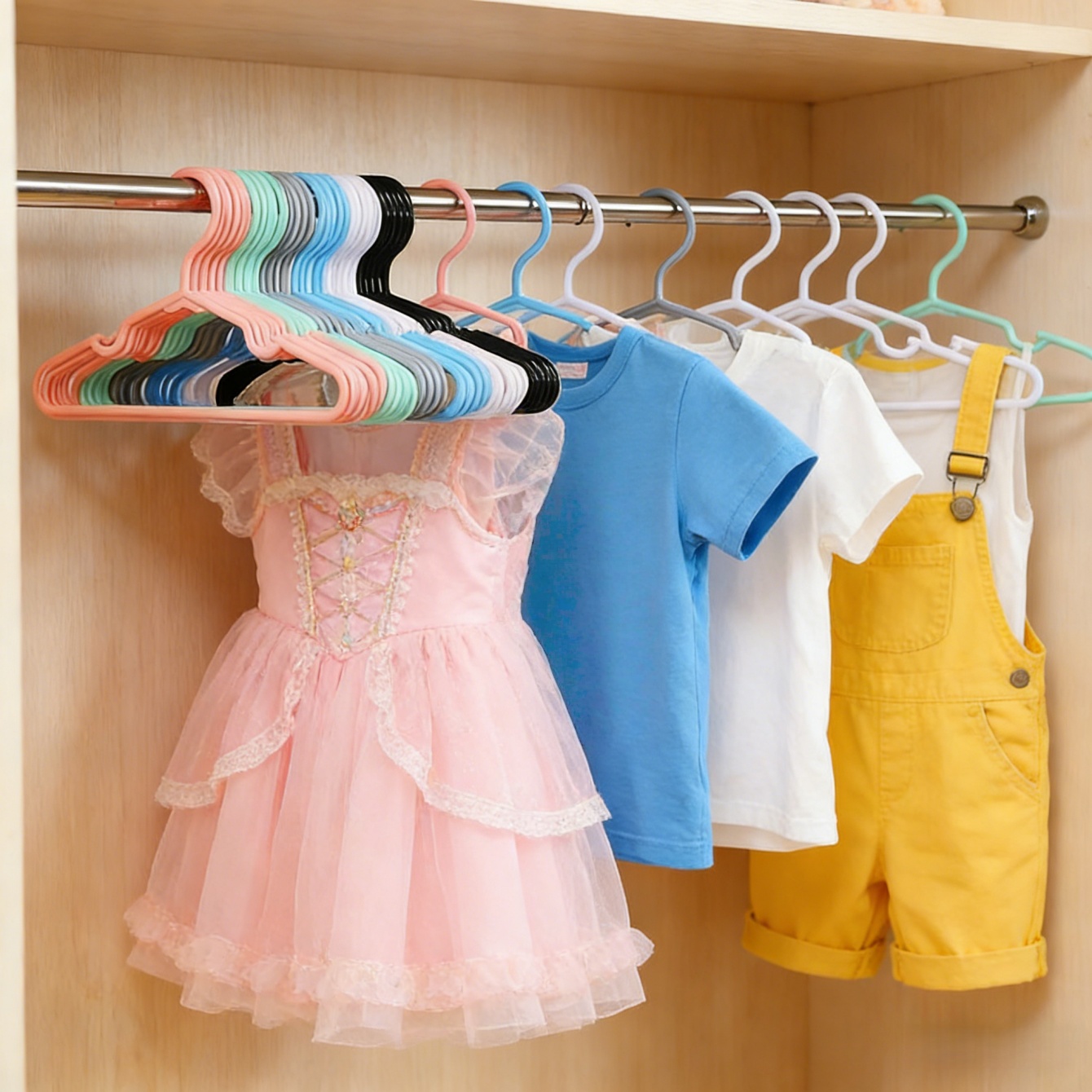 10/20Pcs Non-Slip Clothes Hang - Baby Clothing Wardrobe review and price