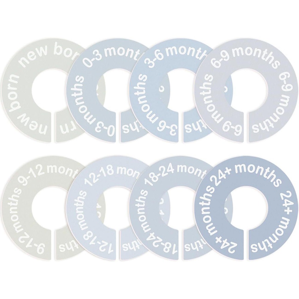 68/9Pcs Organizing Hangers Bab - Baby Clothing Hanger Dividers review and price