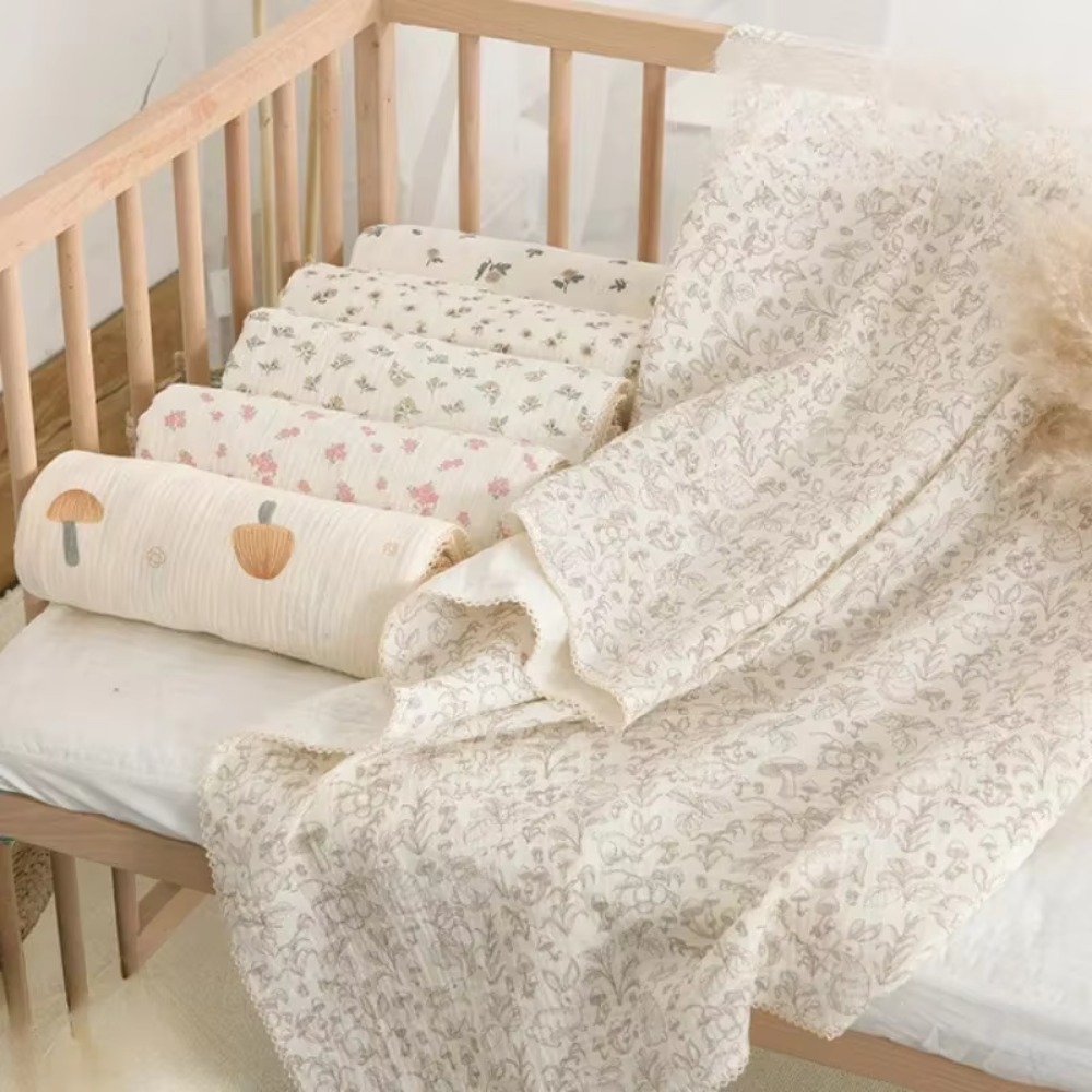 Soft Floral Muslin Baby Blanke - Muslin Swaddle Wrap review and price