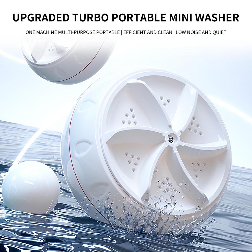 Portable Mini Ultrasonic Washe - Baby Clothing Washing Machine review and price