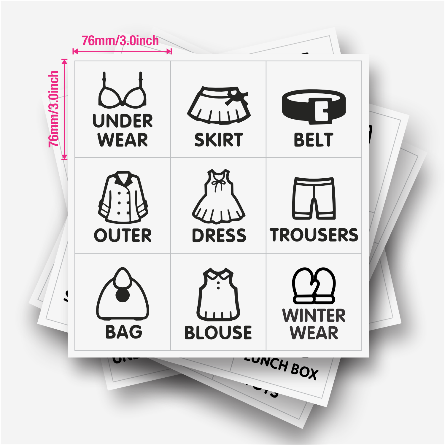 9 pcs/Sheet, Wardrobe Organize - Baby Clothing Wardrobe review and price