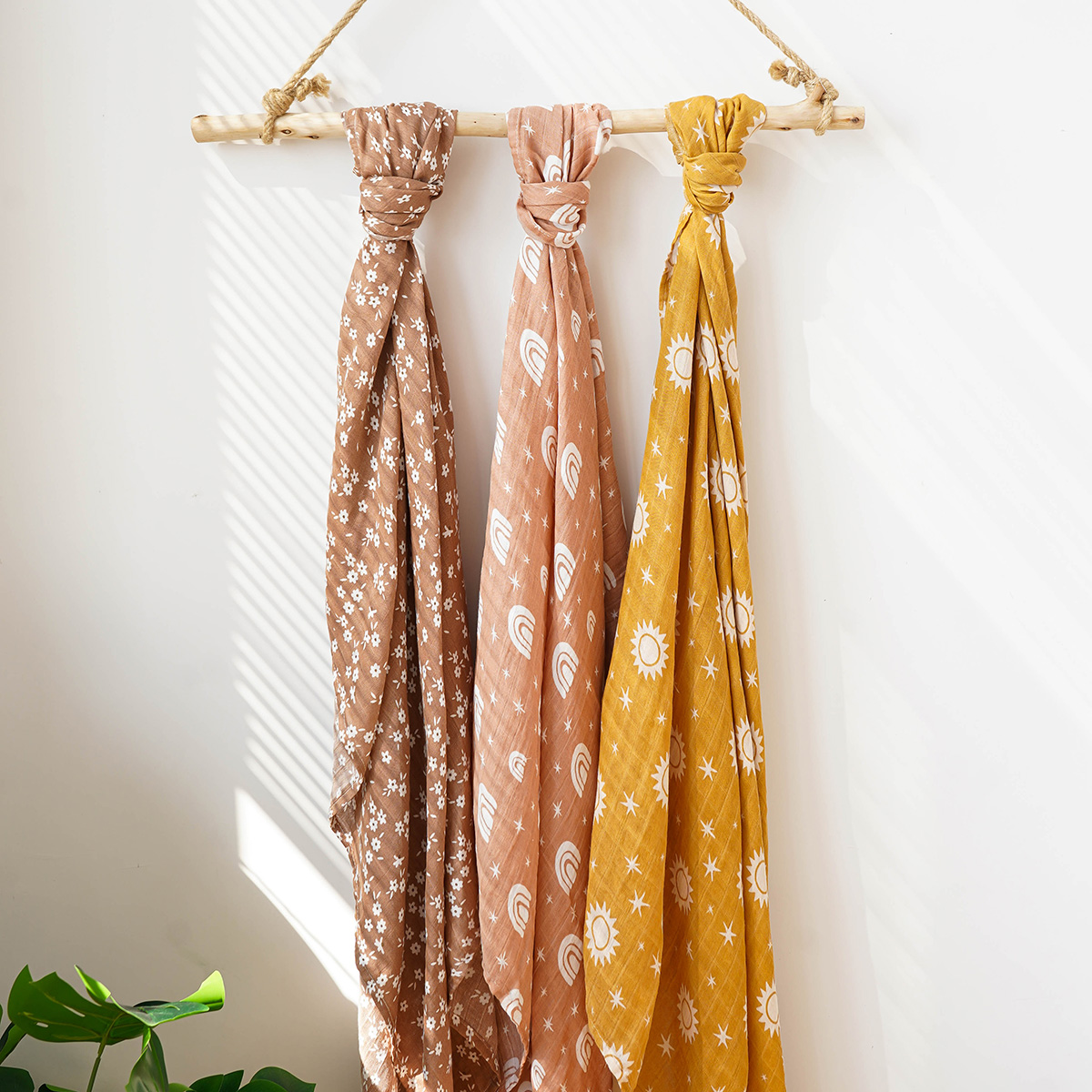 120x110cm 2 Layers Baby Muslin - Muslin Swaddle Wrap review and price